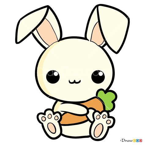 cartoon drawing of a bunny